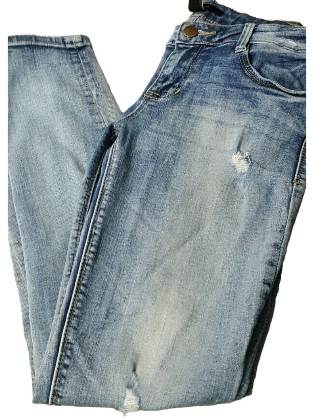 Forever 21 Women's Jeans Size 26 X 27 Distressed Skinny Stretch
